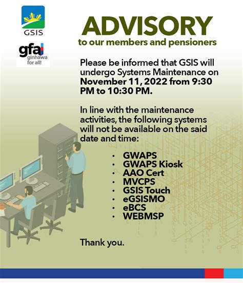 Systems Advisory .